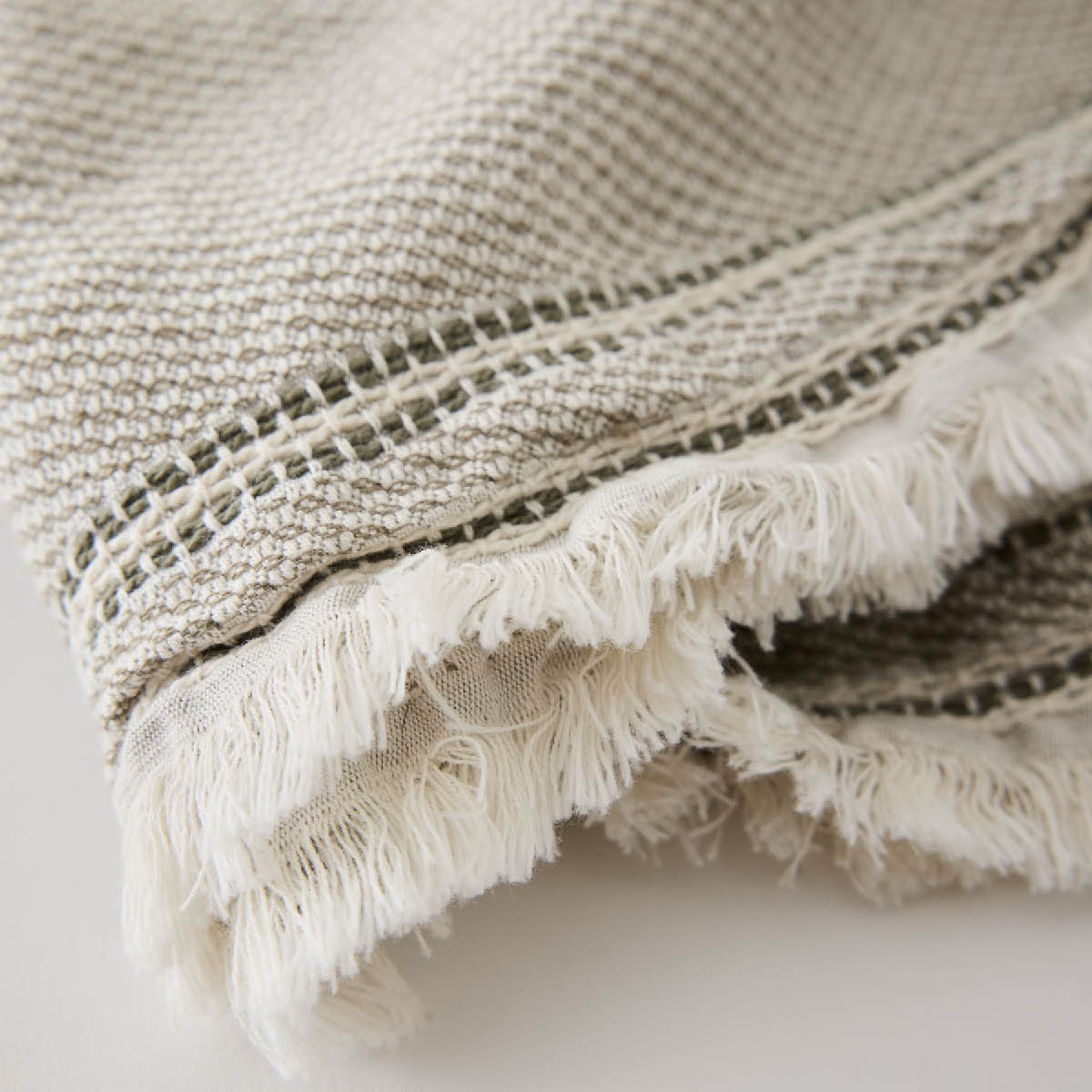 Tell Me More Leonie pläd 135x200 cm grön