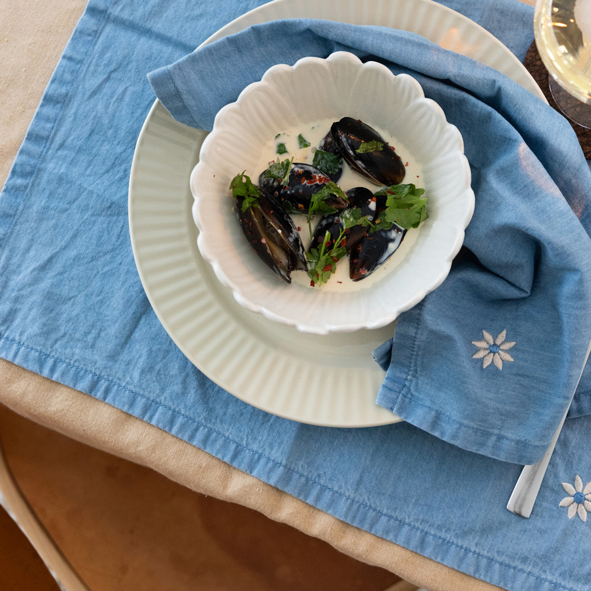 Sagaform Dagny skål 16 cm vit 7 cm hög