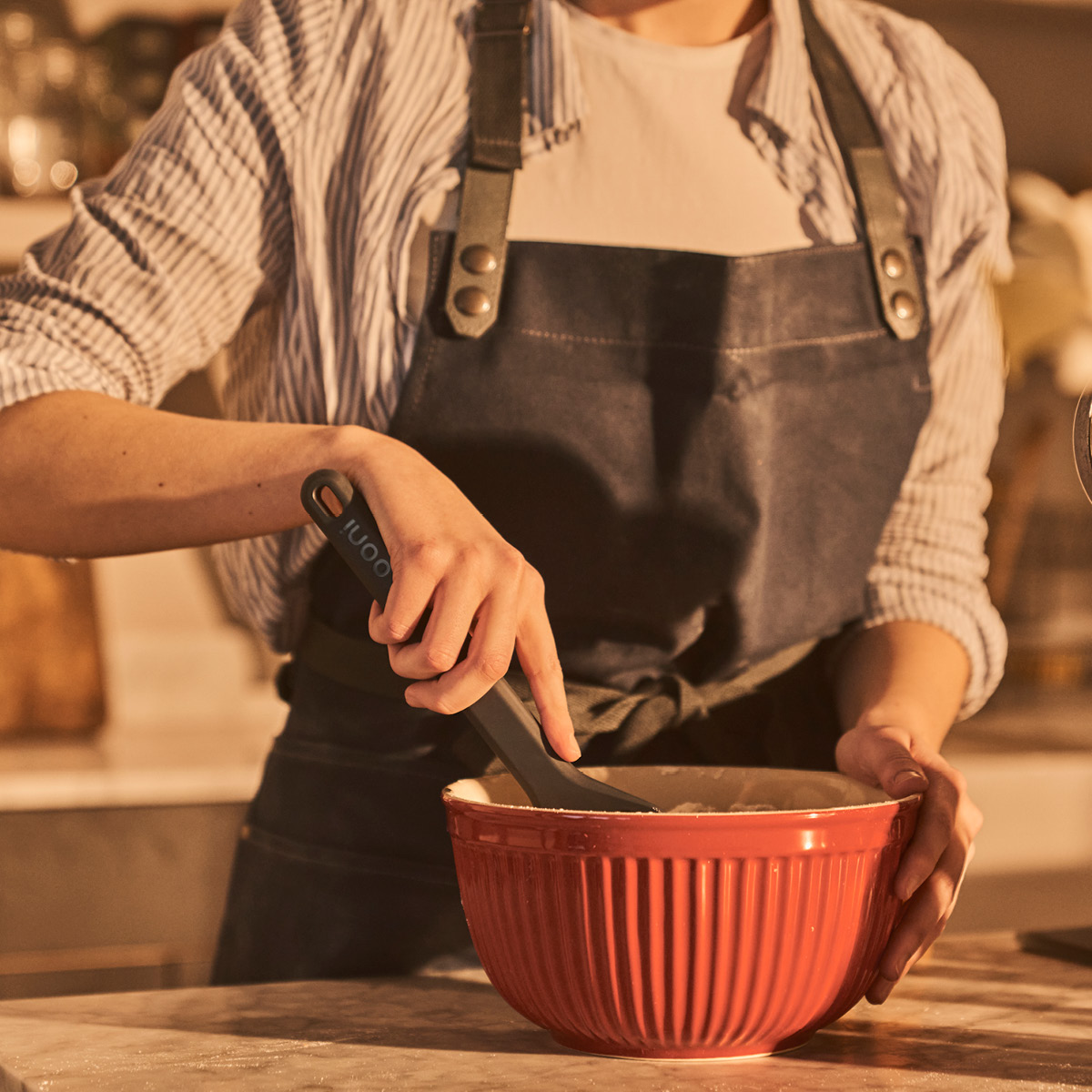 Ooni Redskapssett for deig 3 deler svart