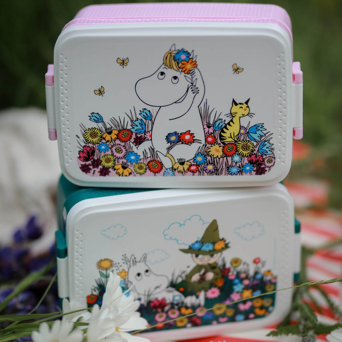 Rätt Start Mumin matlåda Äng rosa