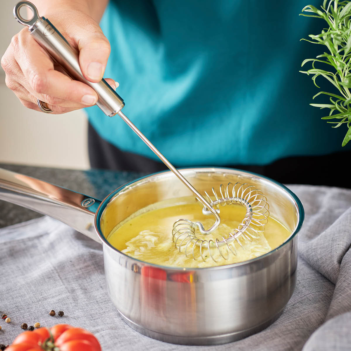 Rösle Spiralvisp ø8,5 cm L27 cm stål