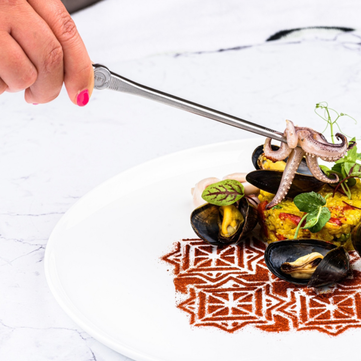 Plate It Pinsett 20 cm 2 stk stål