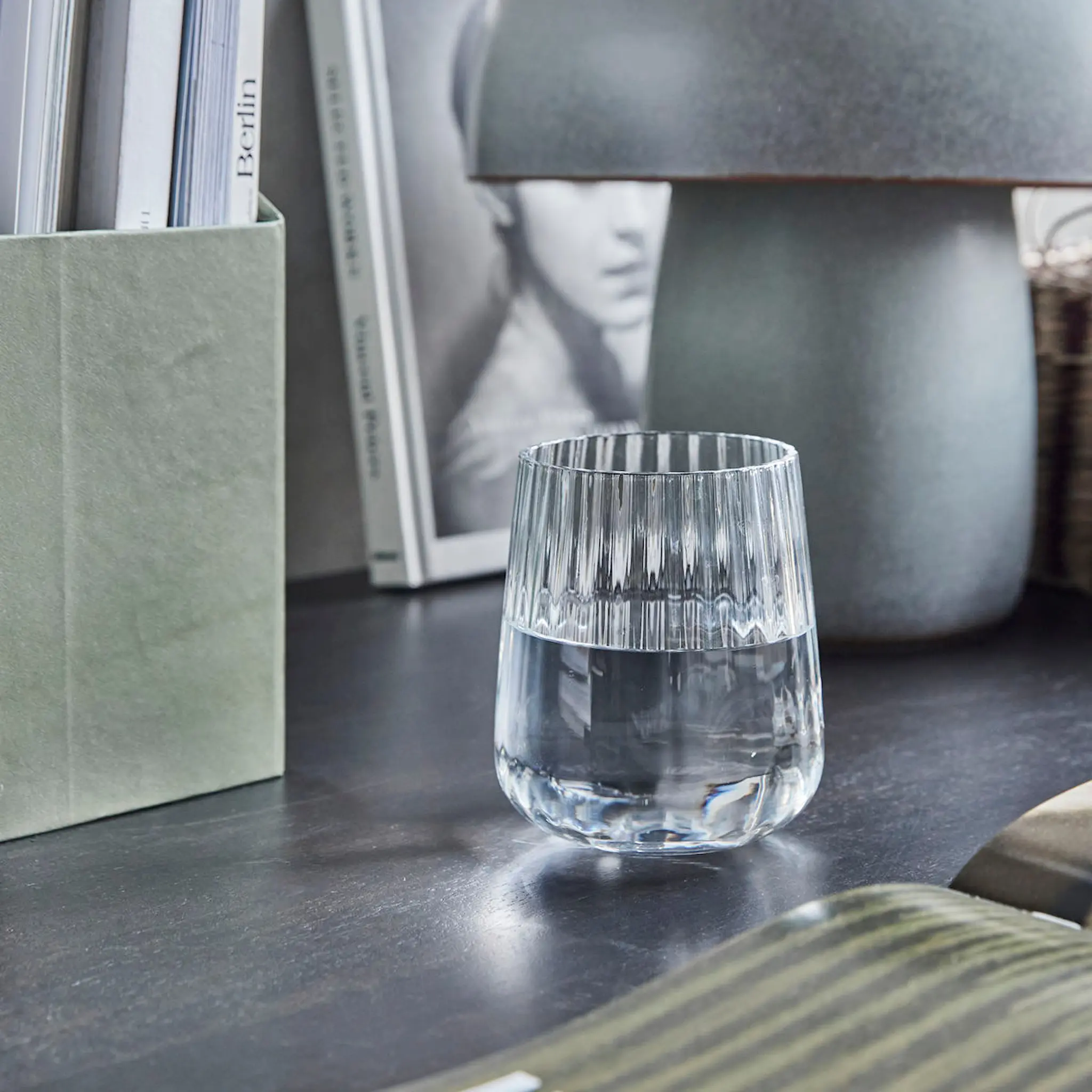 House Doctor Rill glas 45 cl klar