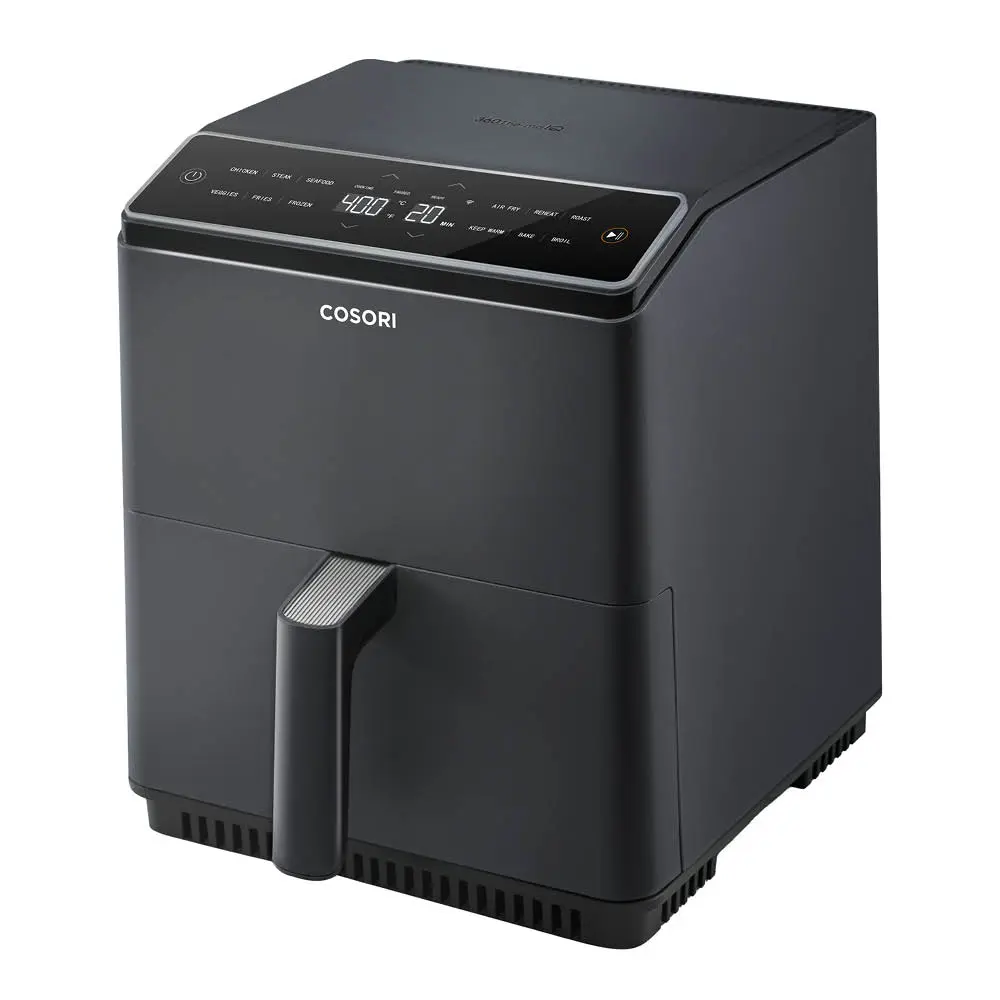 Dual Blaze Airfryer Tummanharmaa