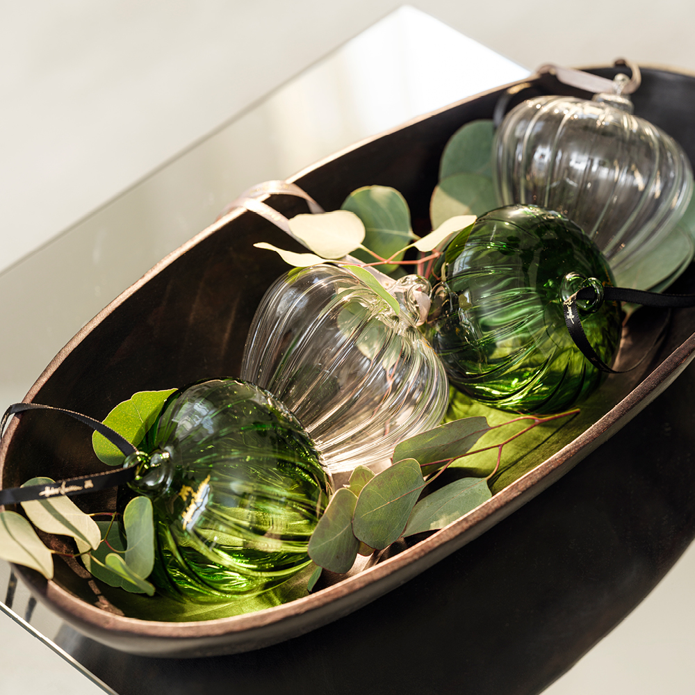 Magnor Hazel Koristepallo 10 cm Vihreä