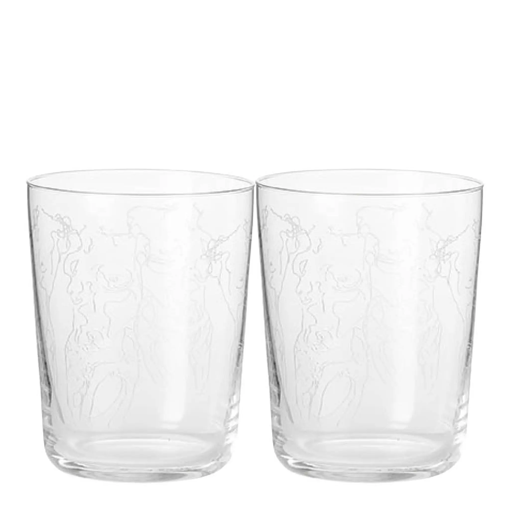 Frederik Bagger People Vattenglas 34 cl 2-pack