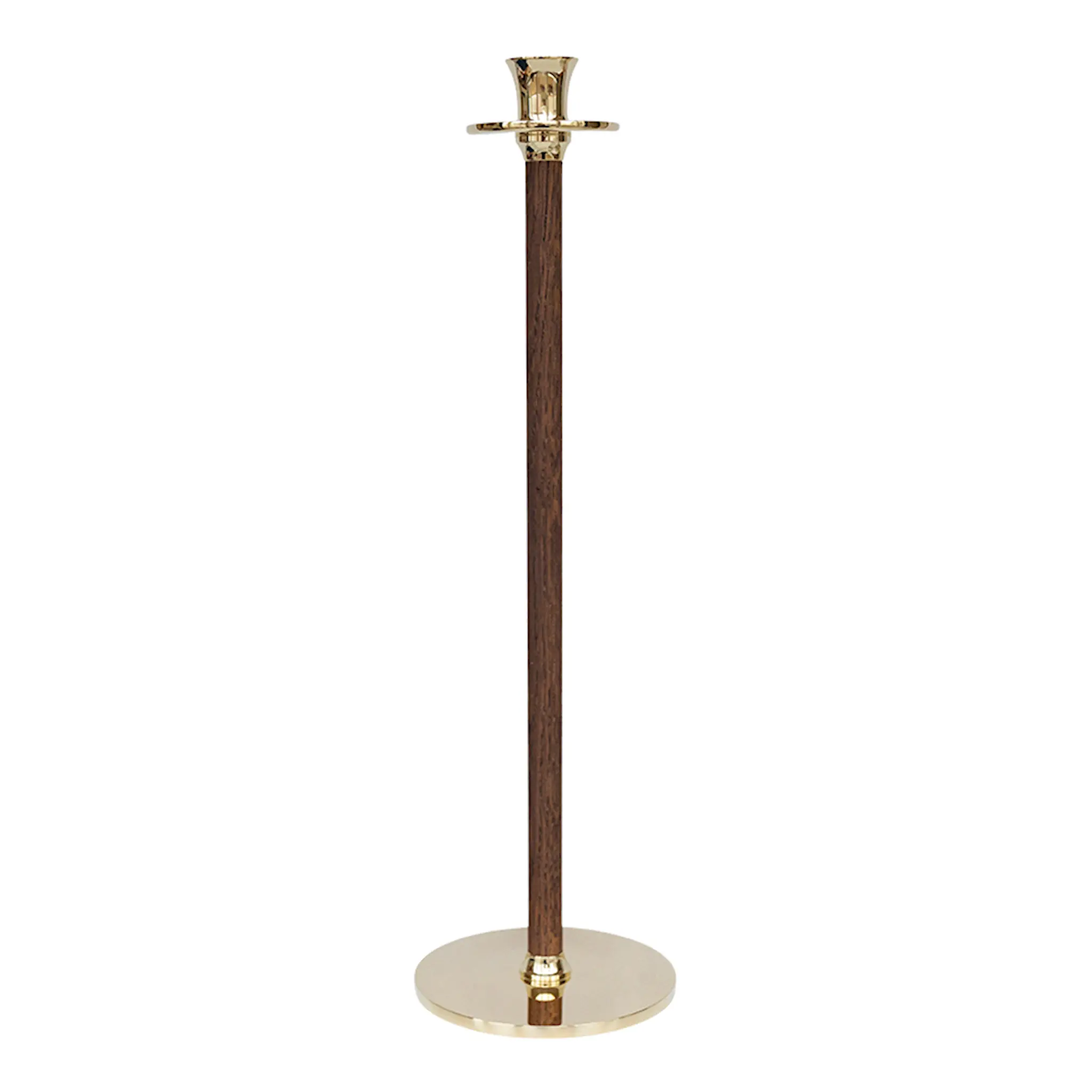 Hilke Alto Basso Ljusstake 38 cm Mässing & Ek