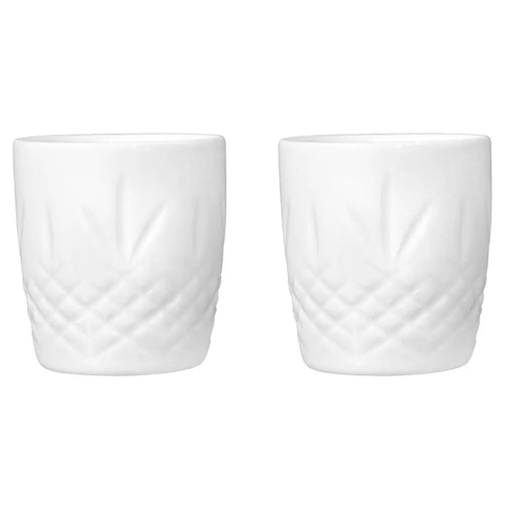 Crispy Porcelain Muki 28,5 cl 2 kpl Valkoinen