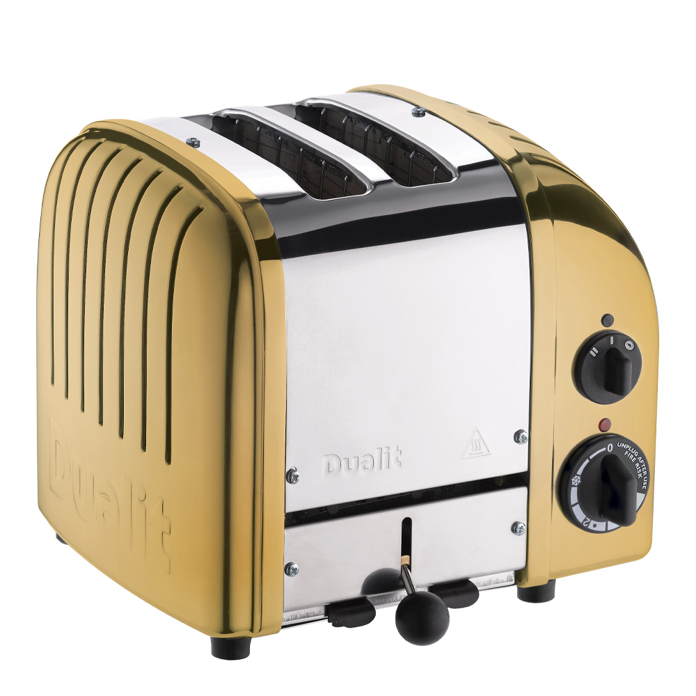 Dualit Classic Brödrost 2 Skivor Mässing