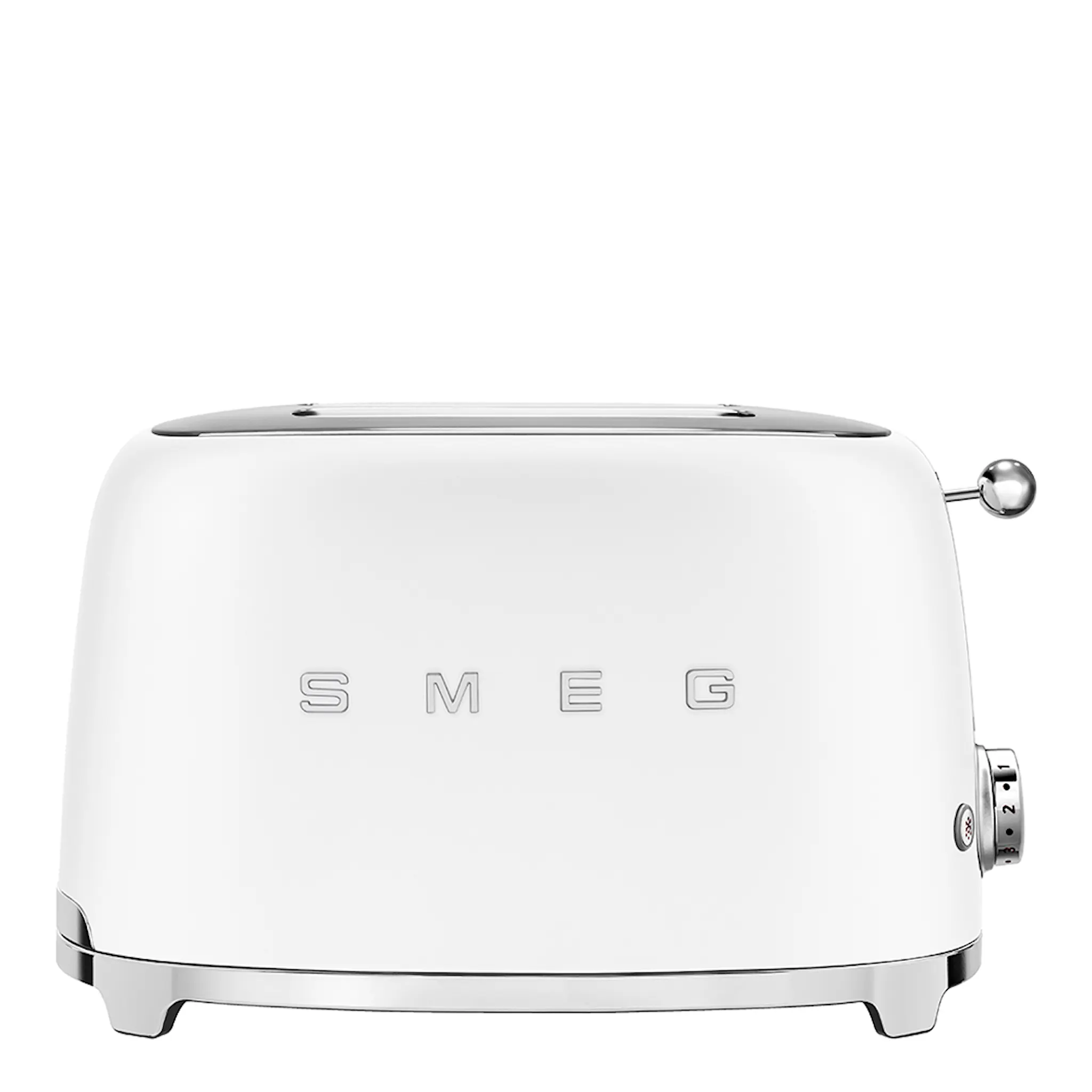 Smeg Smeg Brödrost 2 skivor TSF01 Matt Vit