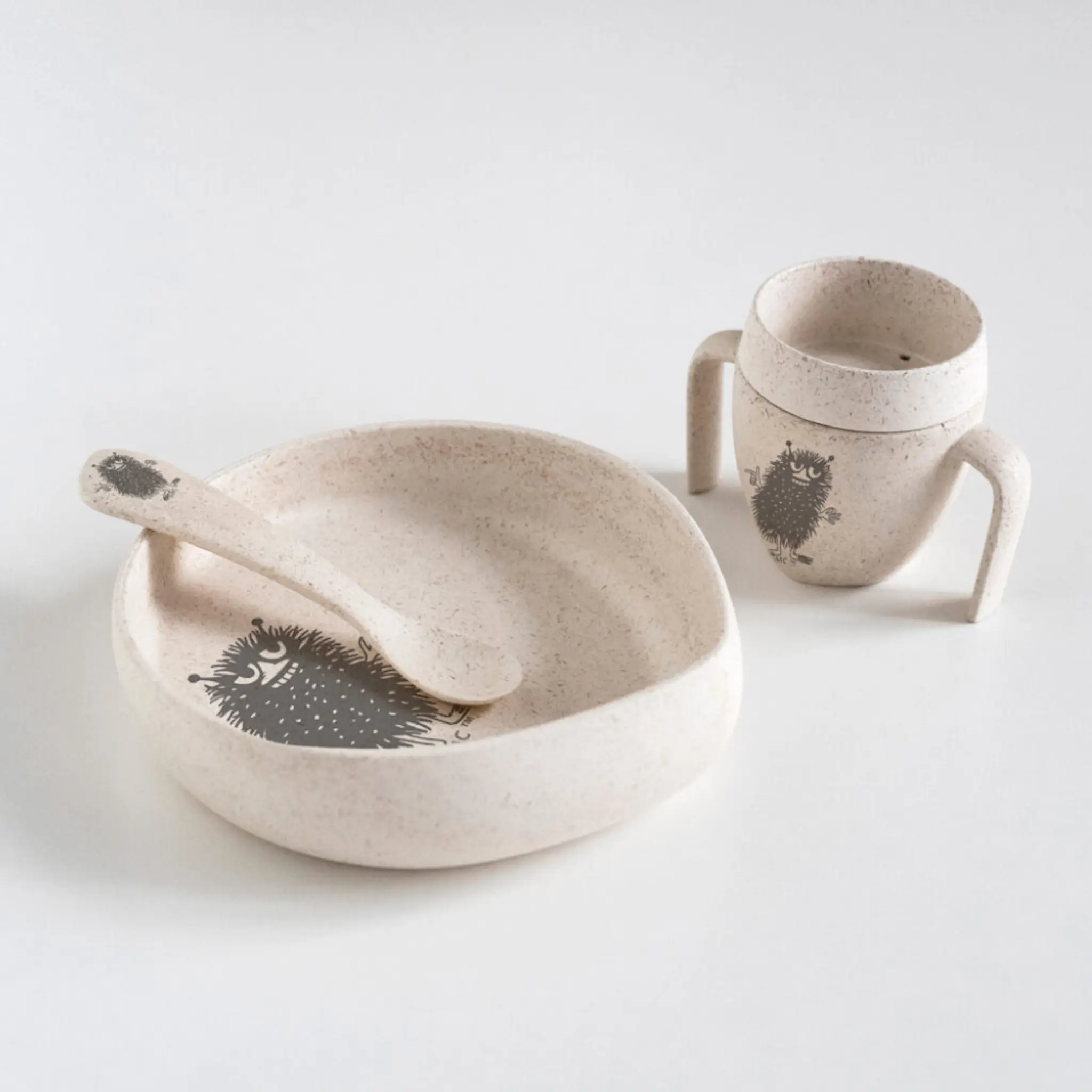 Skandino Mumin tallrik lutande 16x17 cm Stinky