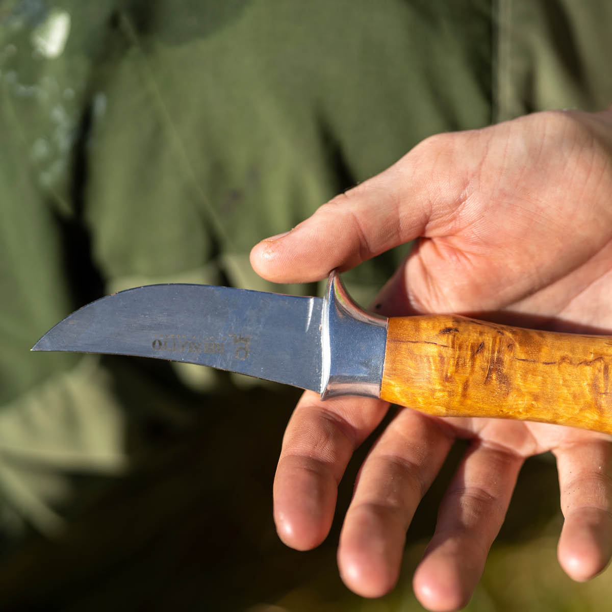 Brusletto Falken jaktkniv 19,5 cm masurbjørk