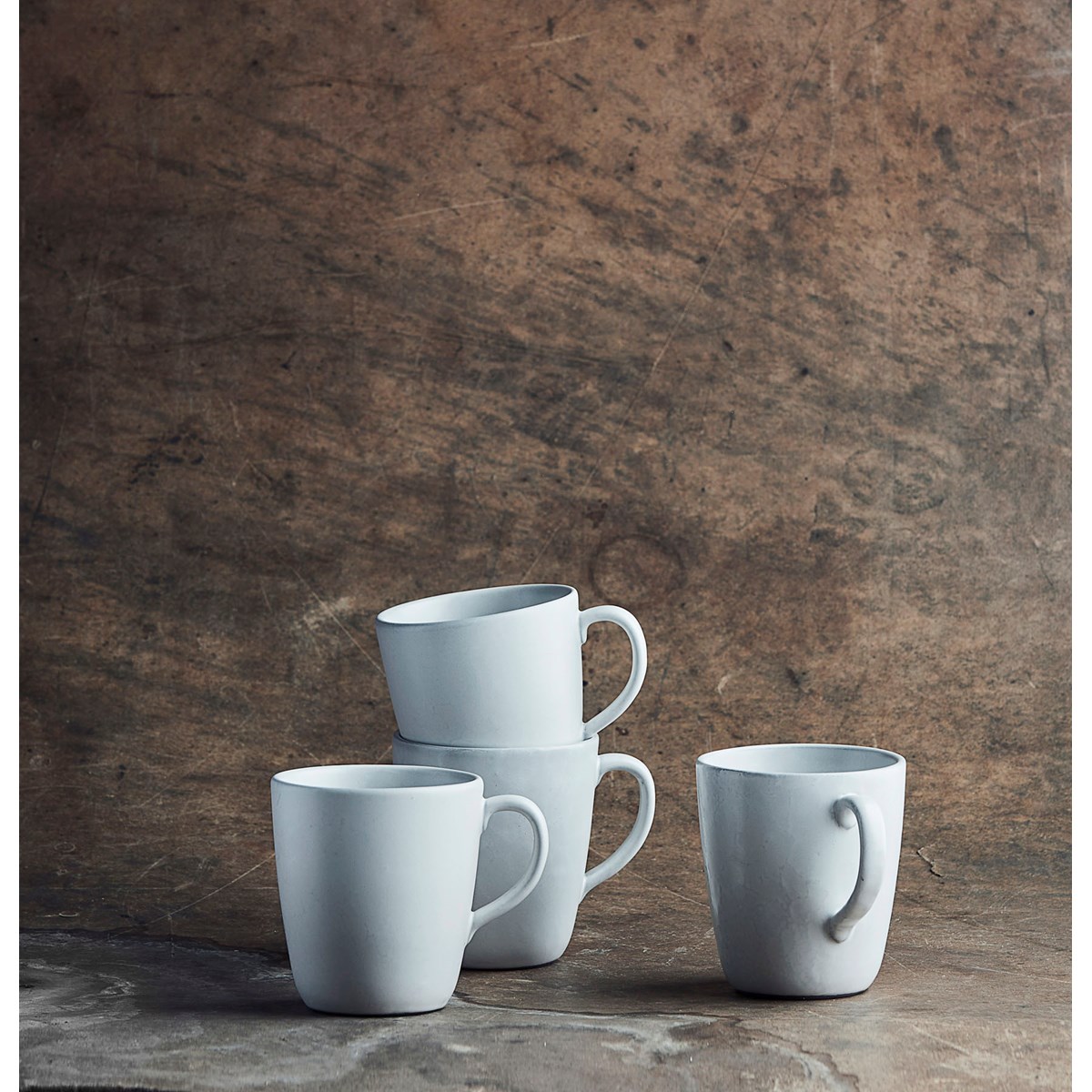 Aida Raw Crafted Arctic White Muki 35 cl 4 kpl