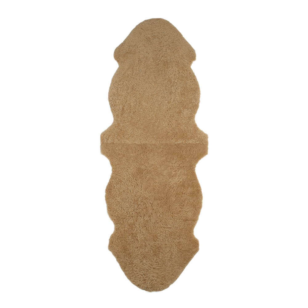 Natures Collection Fårskinn New Zealand kort ull 160x60 cm honey