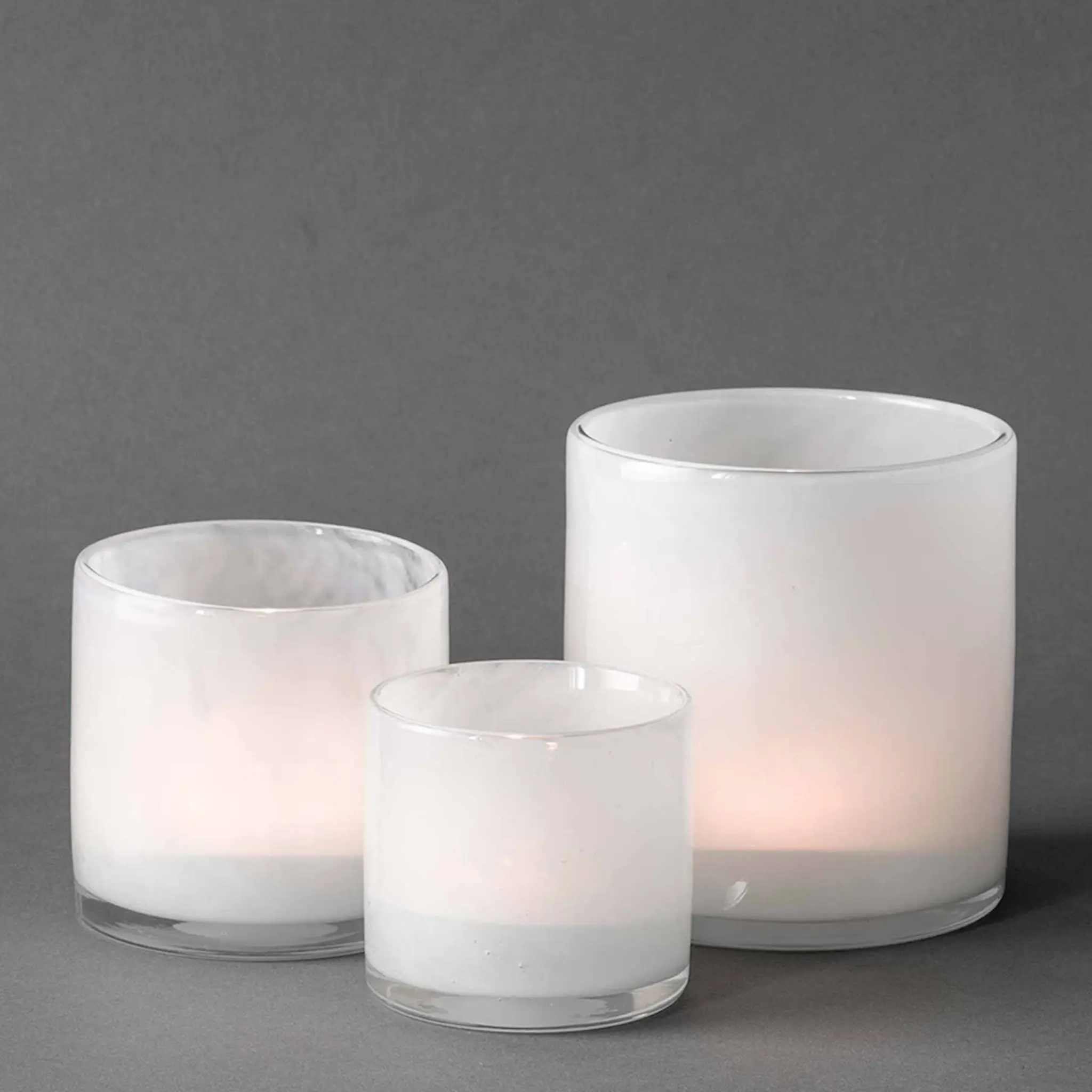 Tell Me More Lyric Kynttilälyhty 8x8 cm White