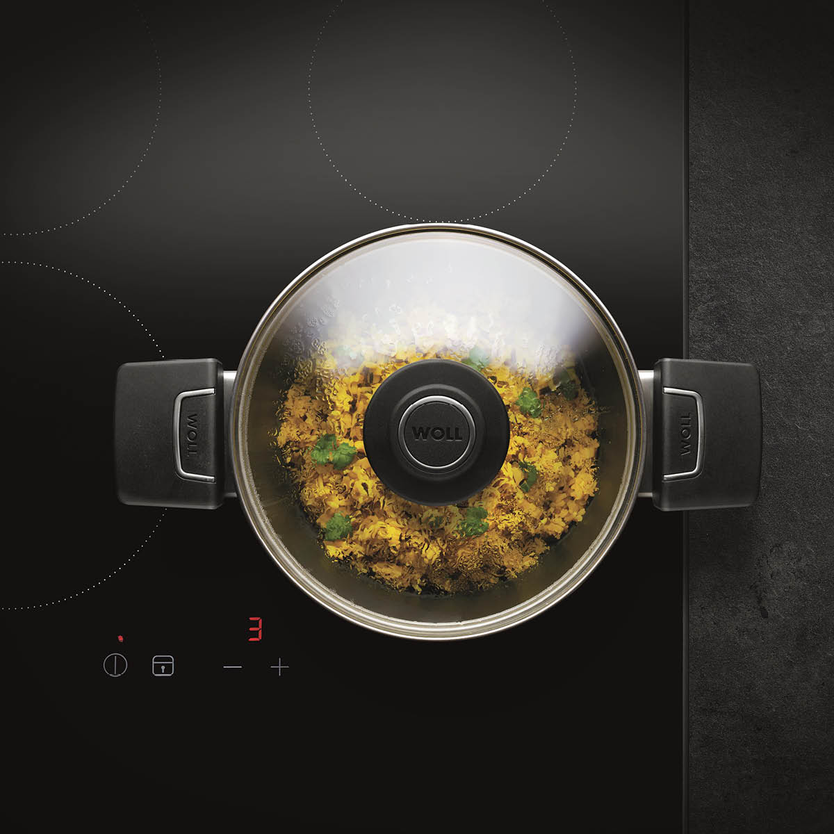 Woll Diamond Lite gryte 3L svart