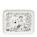 Emilia assiett 15x19 cm vit