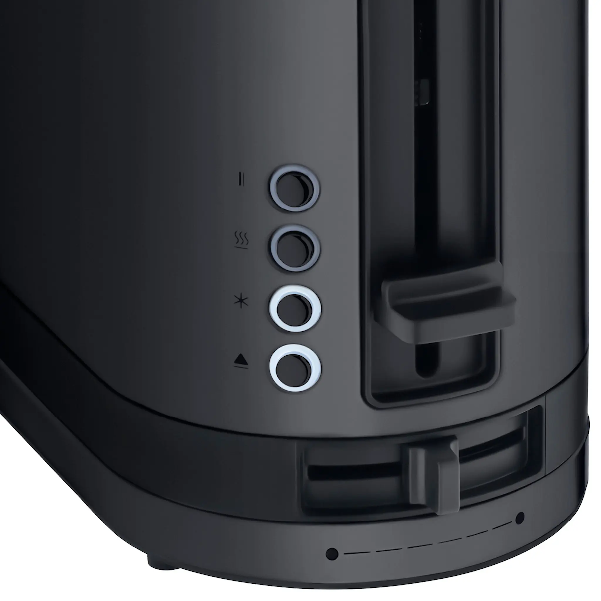WMF KitchenMinis brödrost 2 skivor lång öppning 900W svart