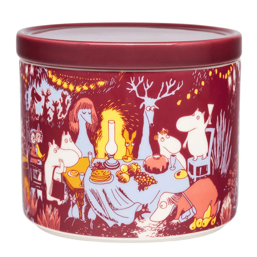 Muumi Peltipurkki 0,7L Juhlan aika