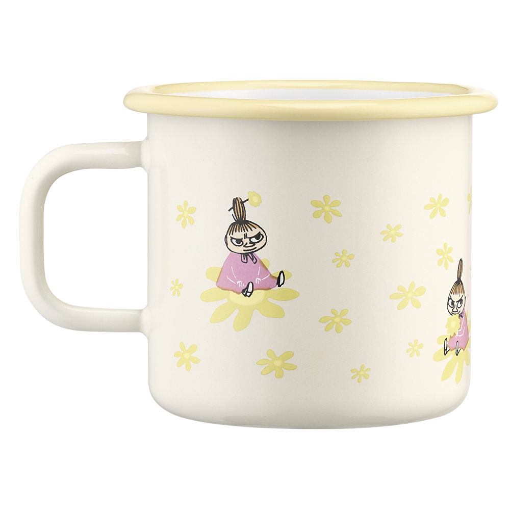 Muurla Mummikopp emalje 37 cl Lille My blomster