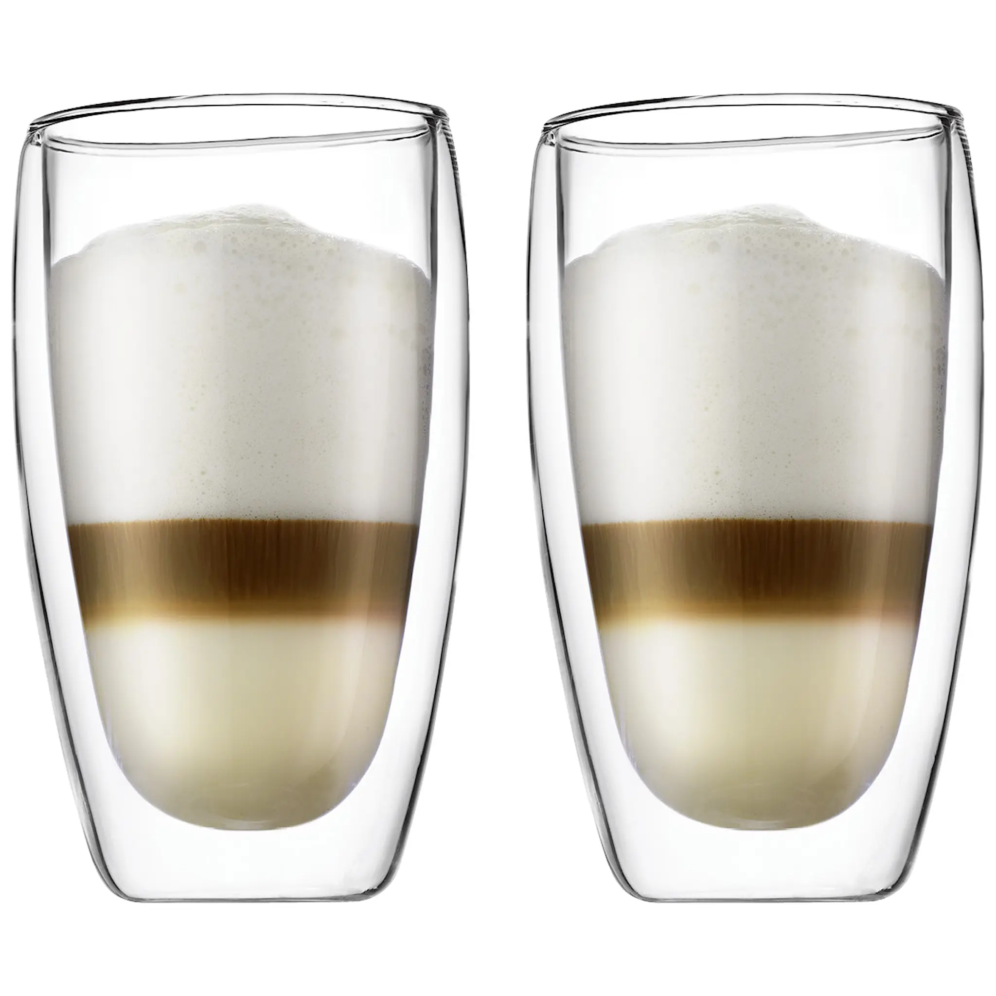 Bodum Pavina Glas dubbeväggade 45 cl 2-pack Klar