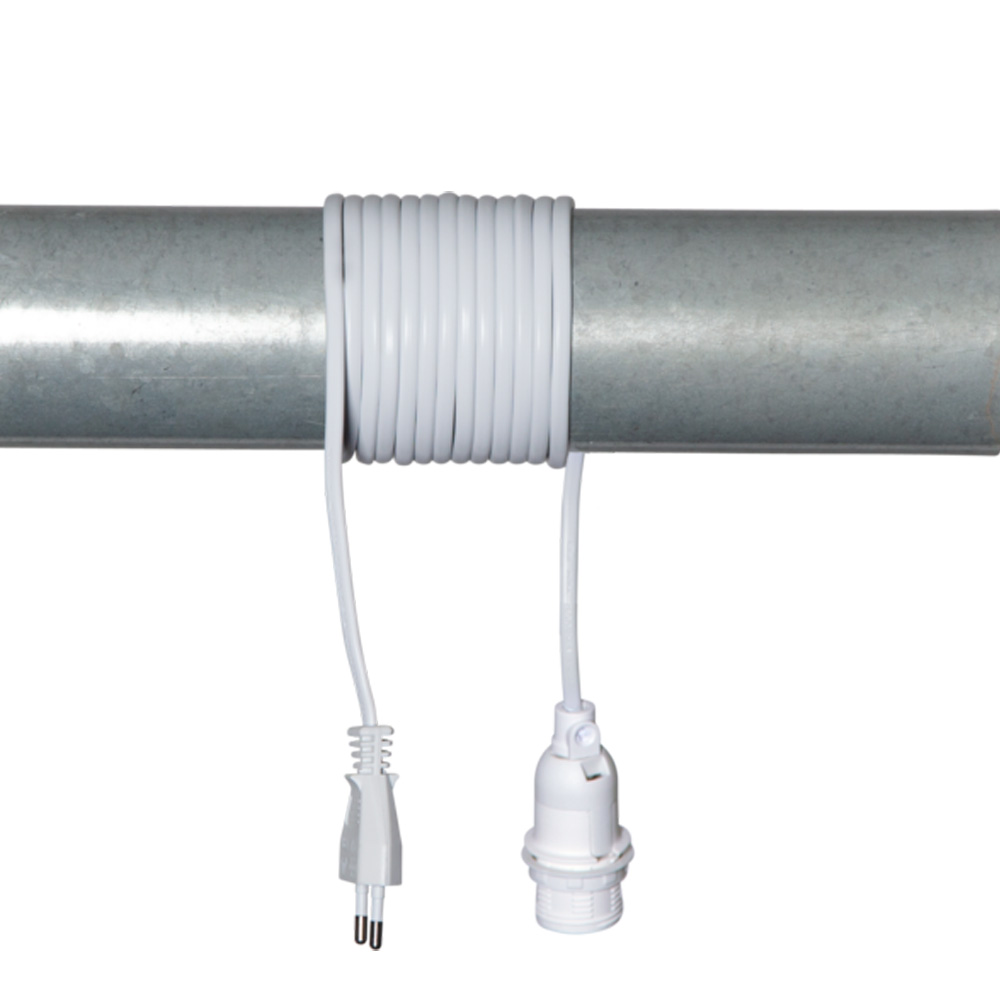 Star Trading Basic johtoteline E14 3,5 m Valkoinen