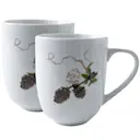 Nostalgi Mugg 35 cl 2-pack Vit/Grön