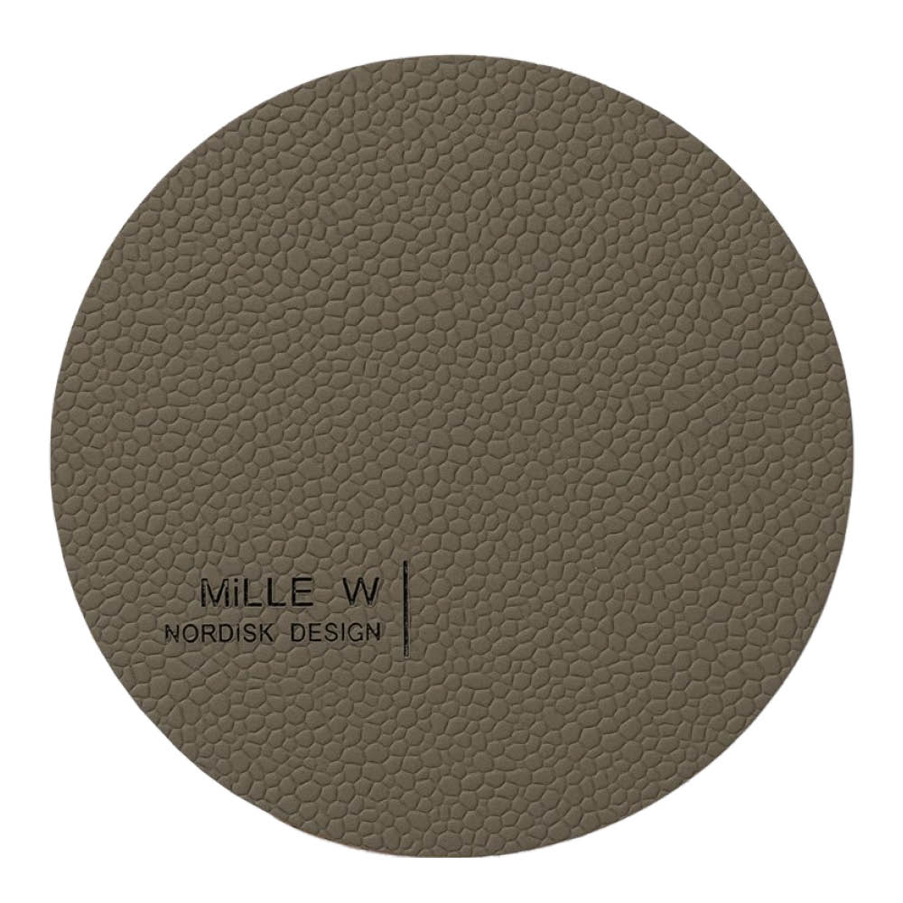 MiLLE W NORDISK DESIGN Round Lasinalunen 10 cm Harmaa