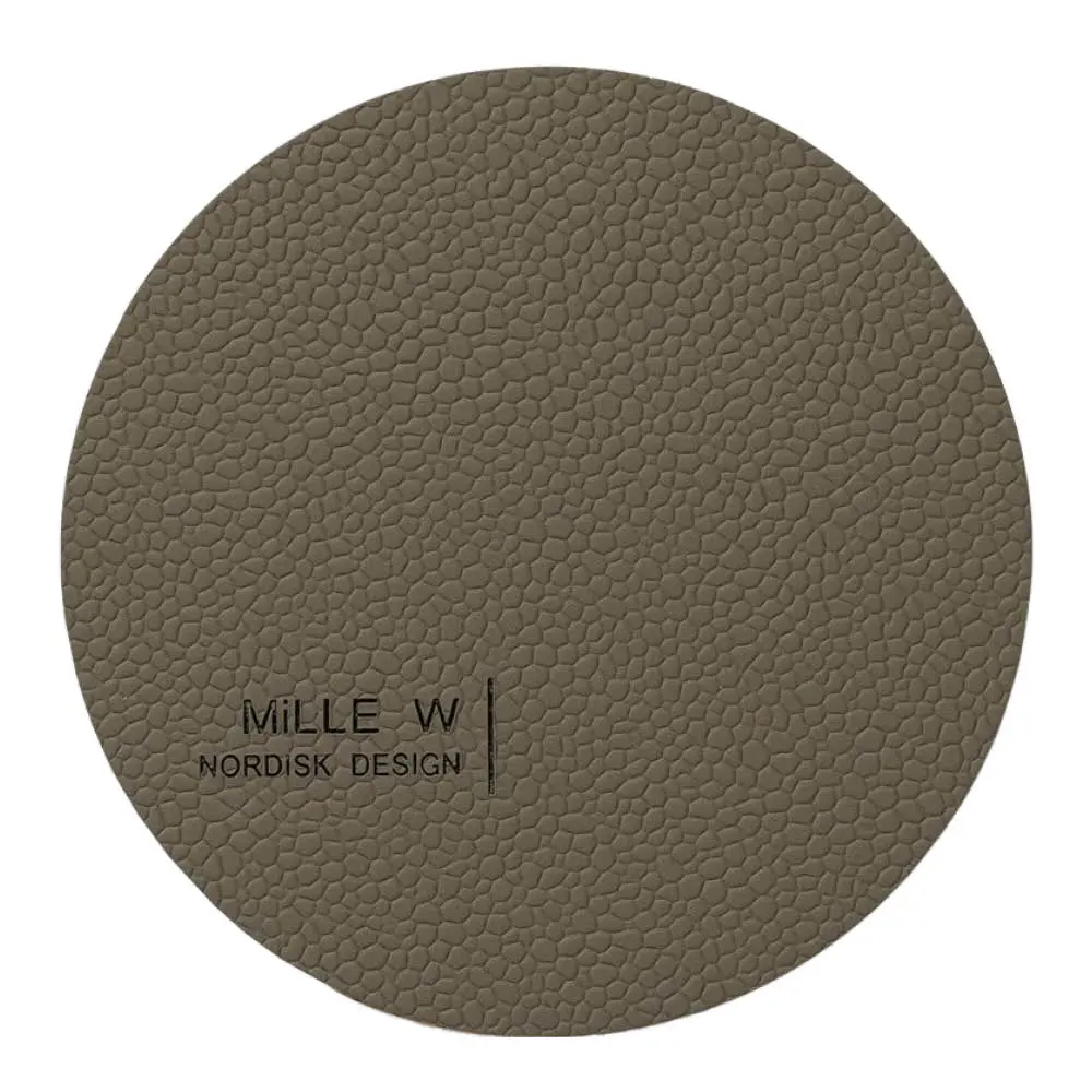 Round Lasinalunen 10 cm Harmaa