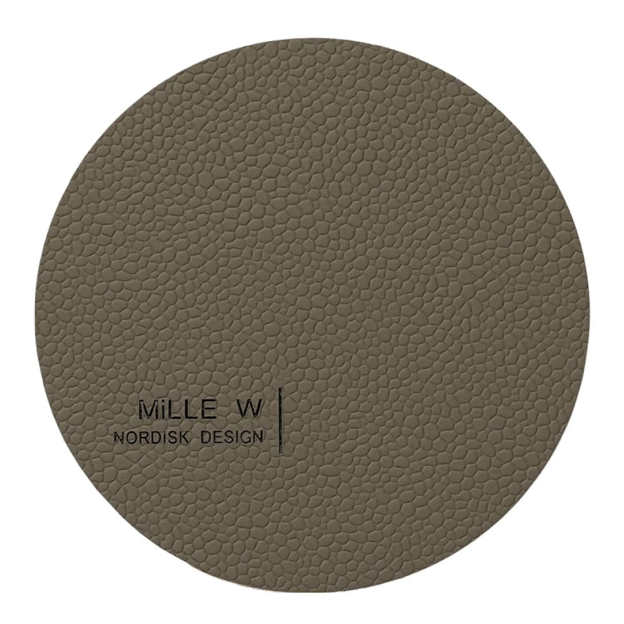 MiLLE W NORDISK DESIGN Round Lasinalunen 10 cm Harmaa