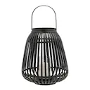 Asra Lykta Bambu 29x35 cm Svart