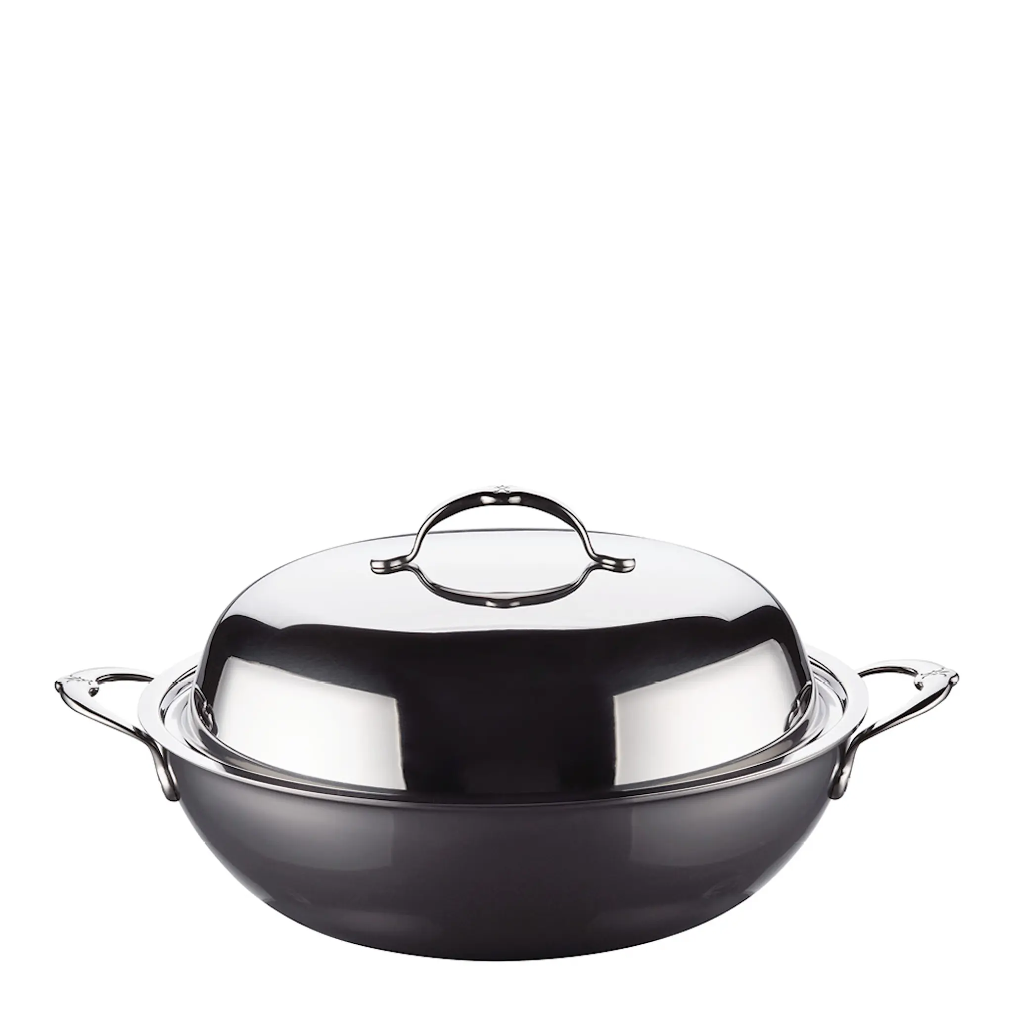 Hestan Nanobond Wok med lock 36 cm Stål