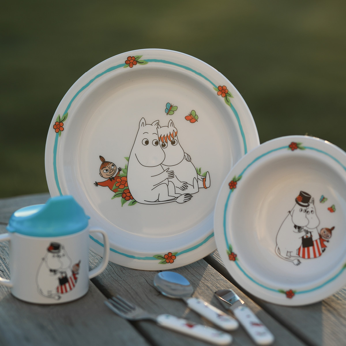 Rätt Start Mumin barnservis 3 delar