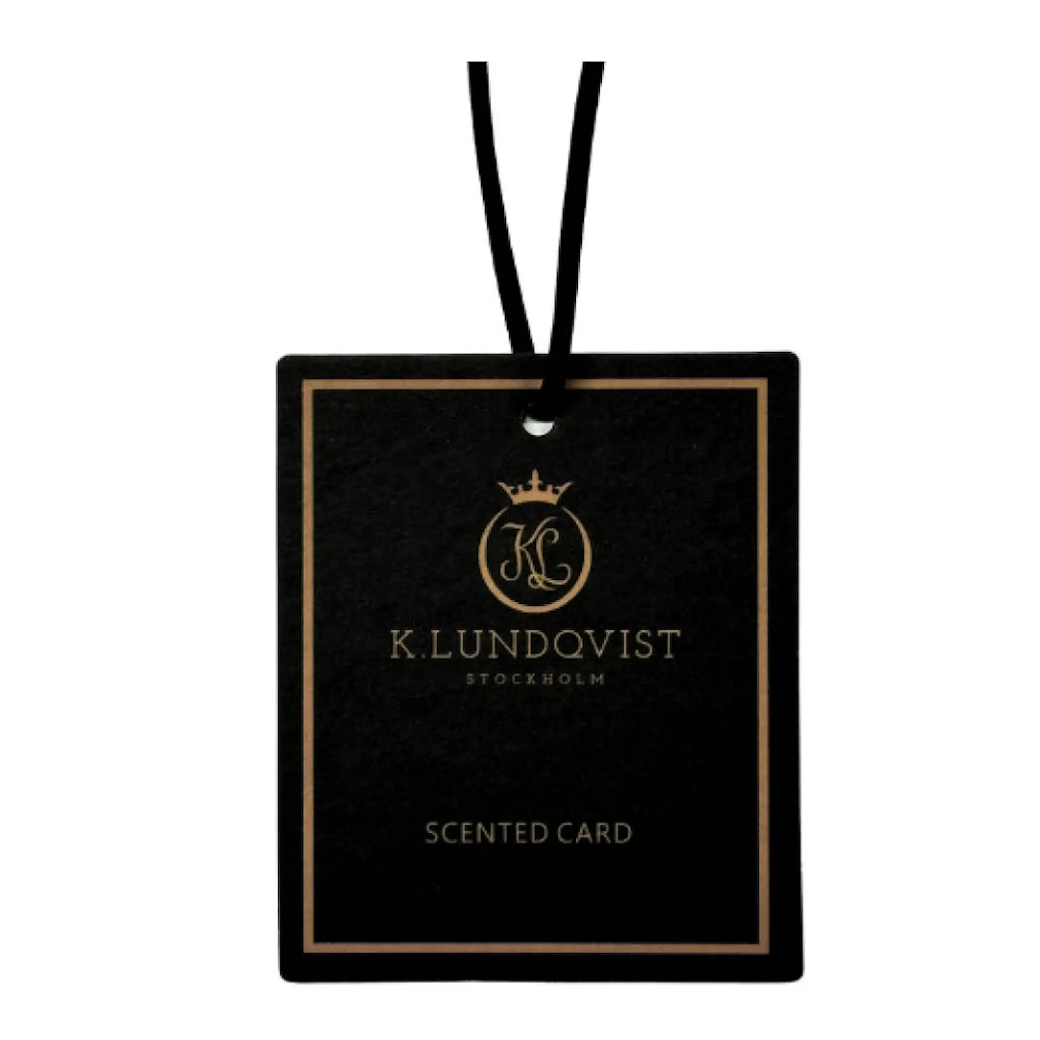 K. Lundqvist Stockholm Black Cashmere Tuoksukortti