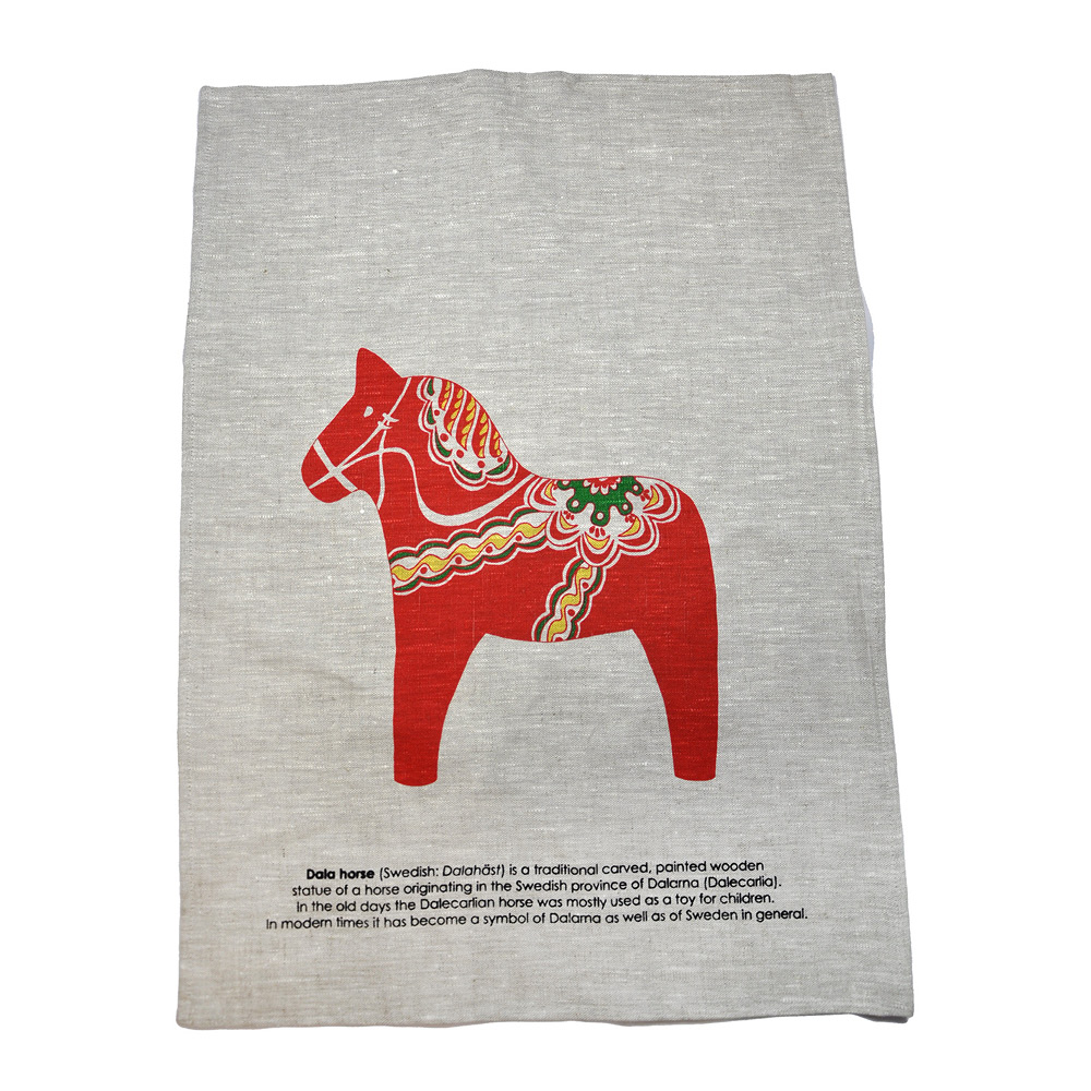 Mellow Design - Keittiöpyyhe 50x70 cm Dalahäst | Alk. 22,00 €