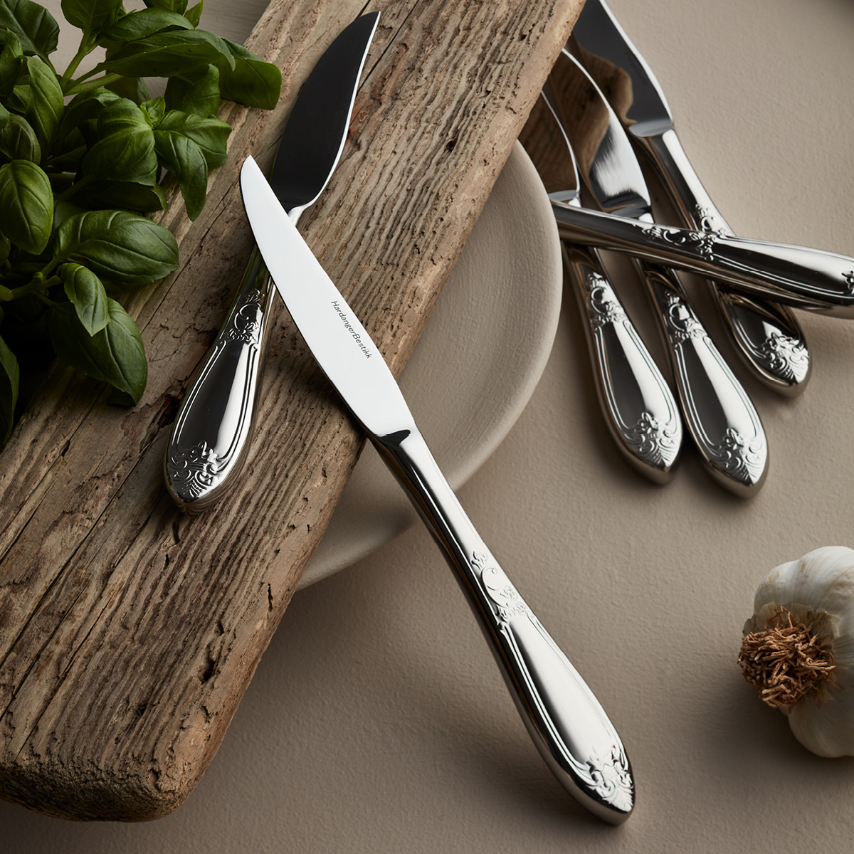 Hardanger bestikk Nina biffkniv 22 cm