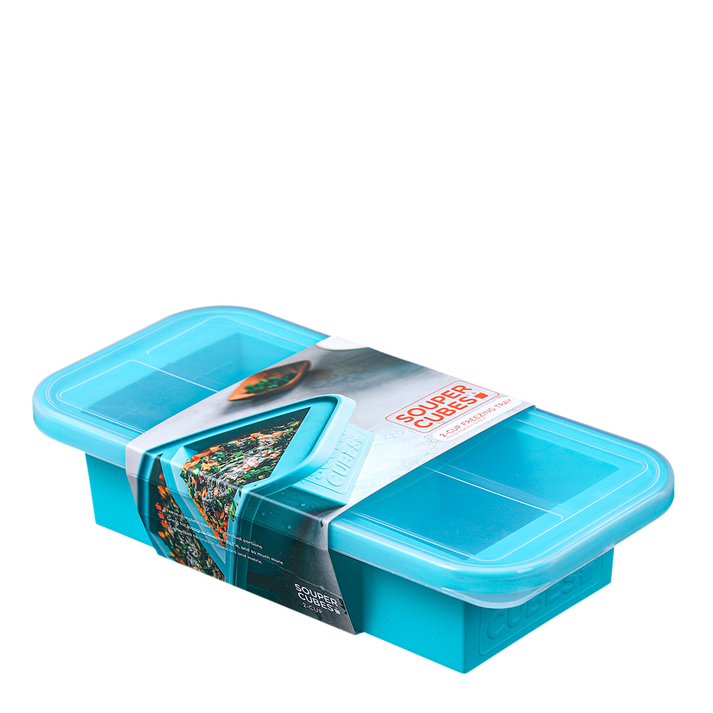 Souper Cubes Pakastusrasia 2x500 ml Sininen