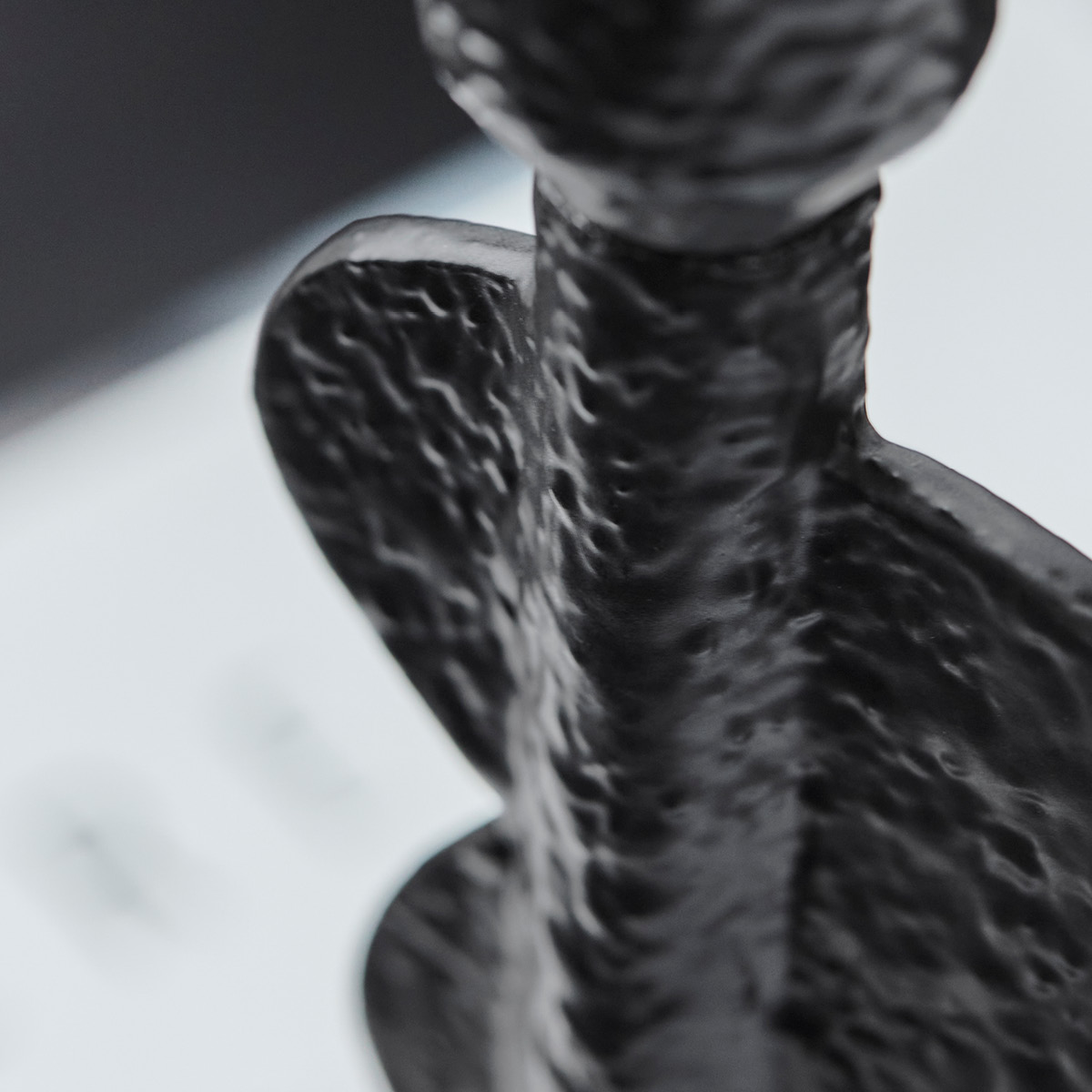 House Doctor Donna ljusstake 20 cm svart