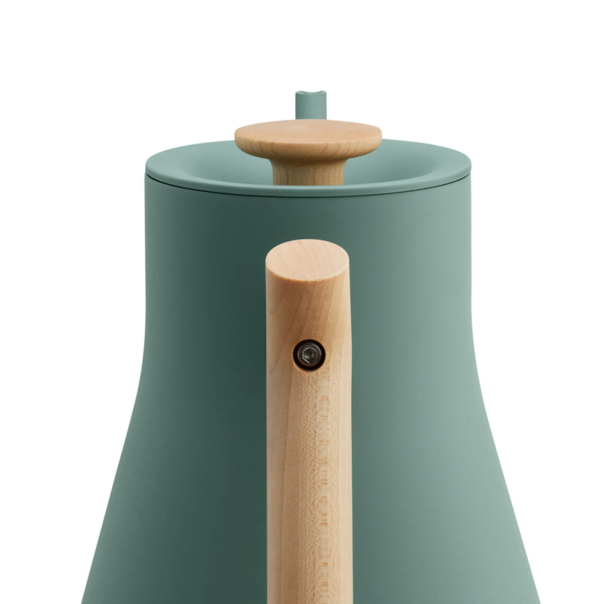 Fellow Stagg EKG Pro elektrisk vattenkokare 0,9 L smoke green/lönn