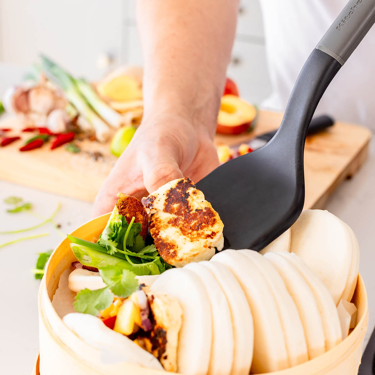 KitchenAid KitchenAid Classic stekespade 34 cm charcoal grey