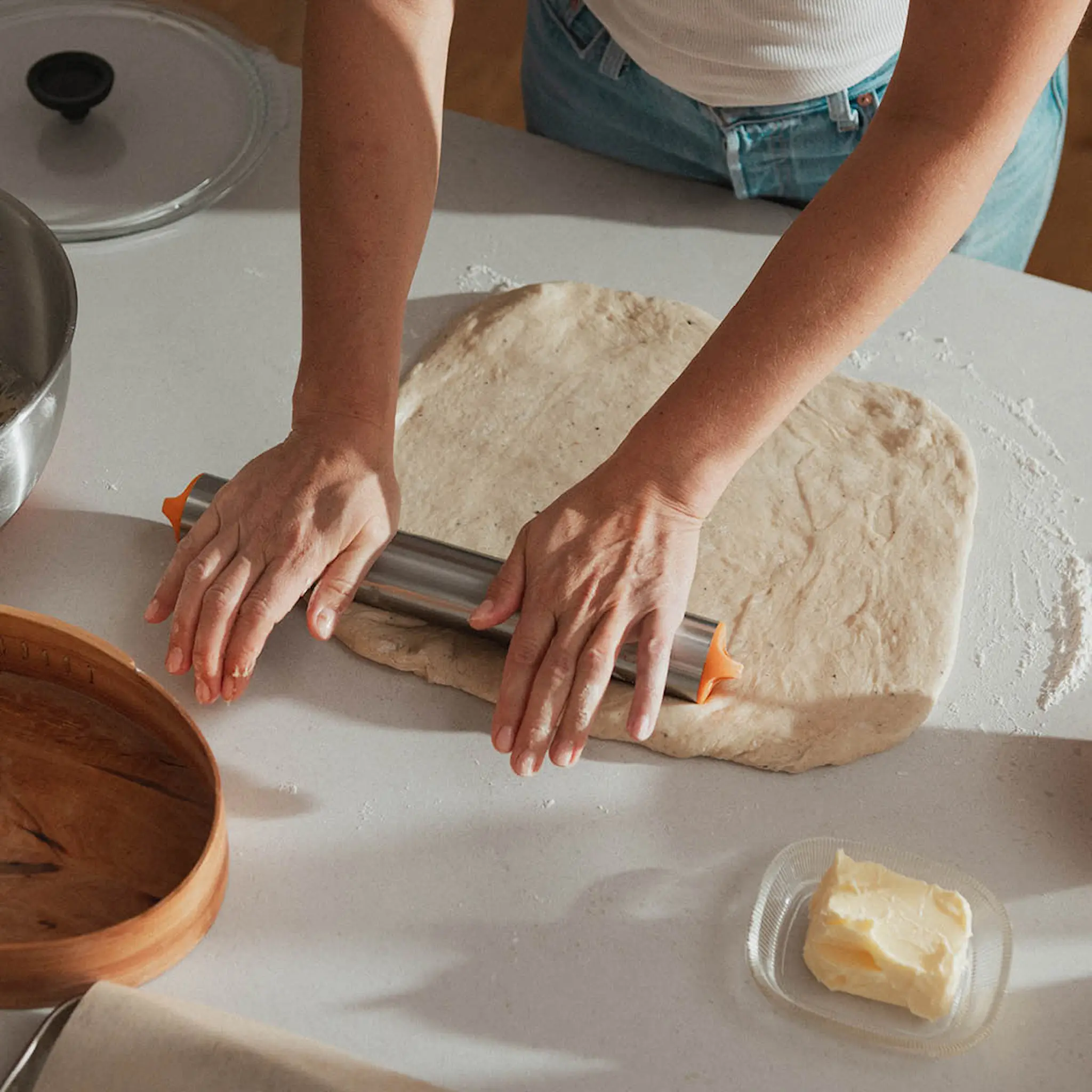 Fiskars Functional Form kjevle 33,5 cm rustfritt stål