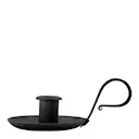Grab Ljusstake 15 cm Svart