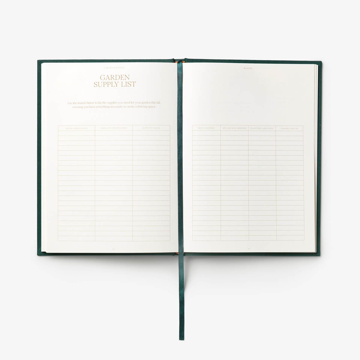 Printworks The Secret Garden trädgårdsjournal