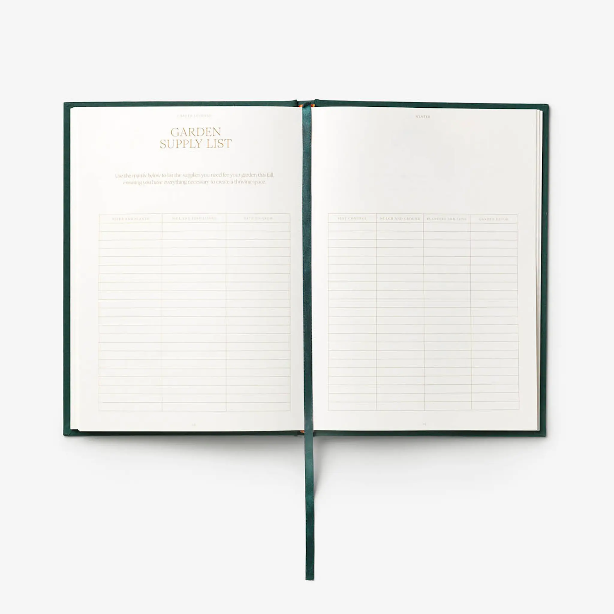 Printworks The Secret Garden trädgårdsjournal