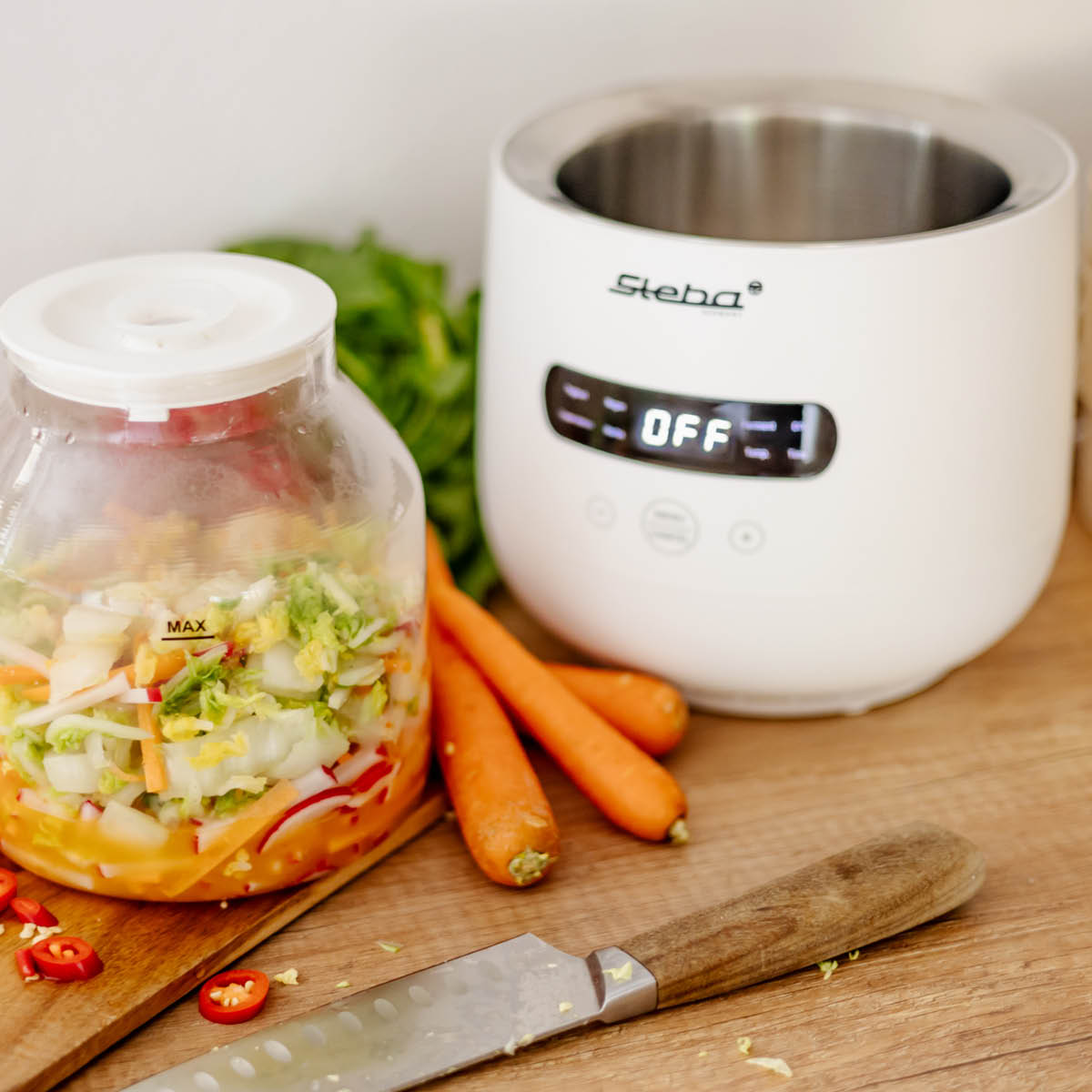 Steba Yoghurtmaskin för fermentering 2 L vit