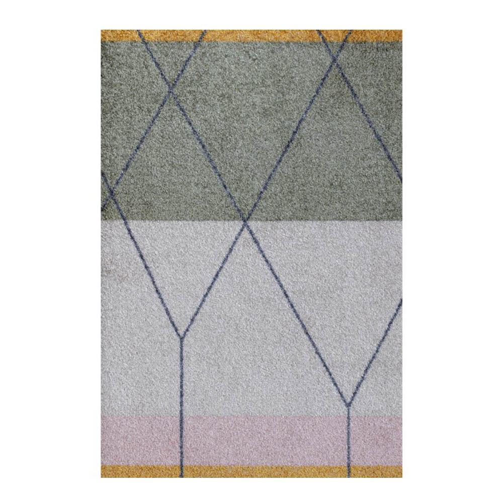 Mette Ditmer Linea Kynnysmatto 80x55 cm Thyme