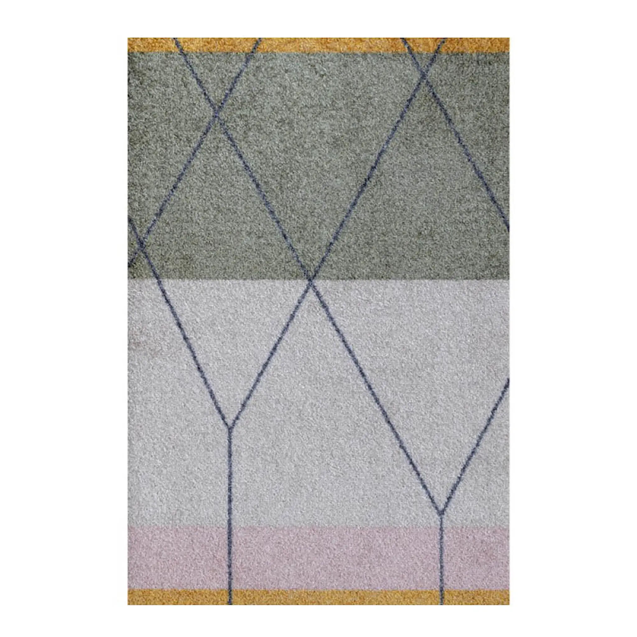 Mette Ditmer Linea Kynnysmatto 80x55 cm Thyme