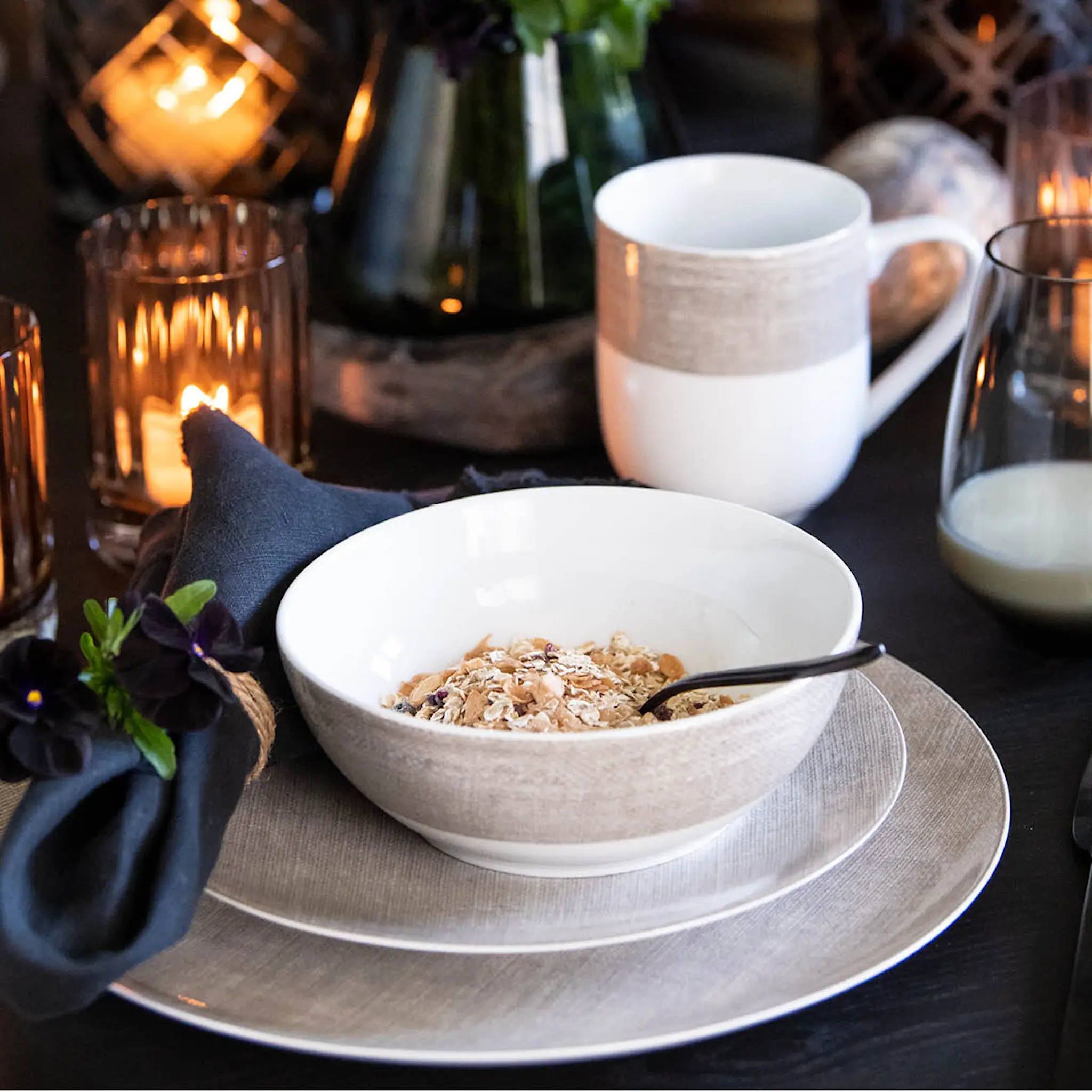 Magnor Linen Kulho 15 cm Beige