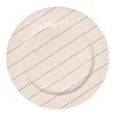 Pyjamas tallrik 23 cm Pastel beige/Faded rose