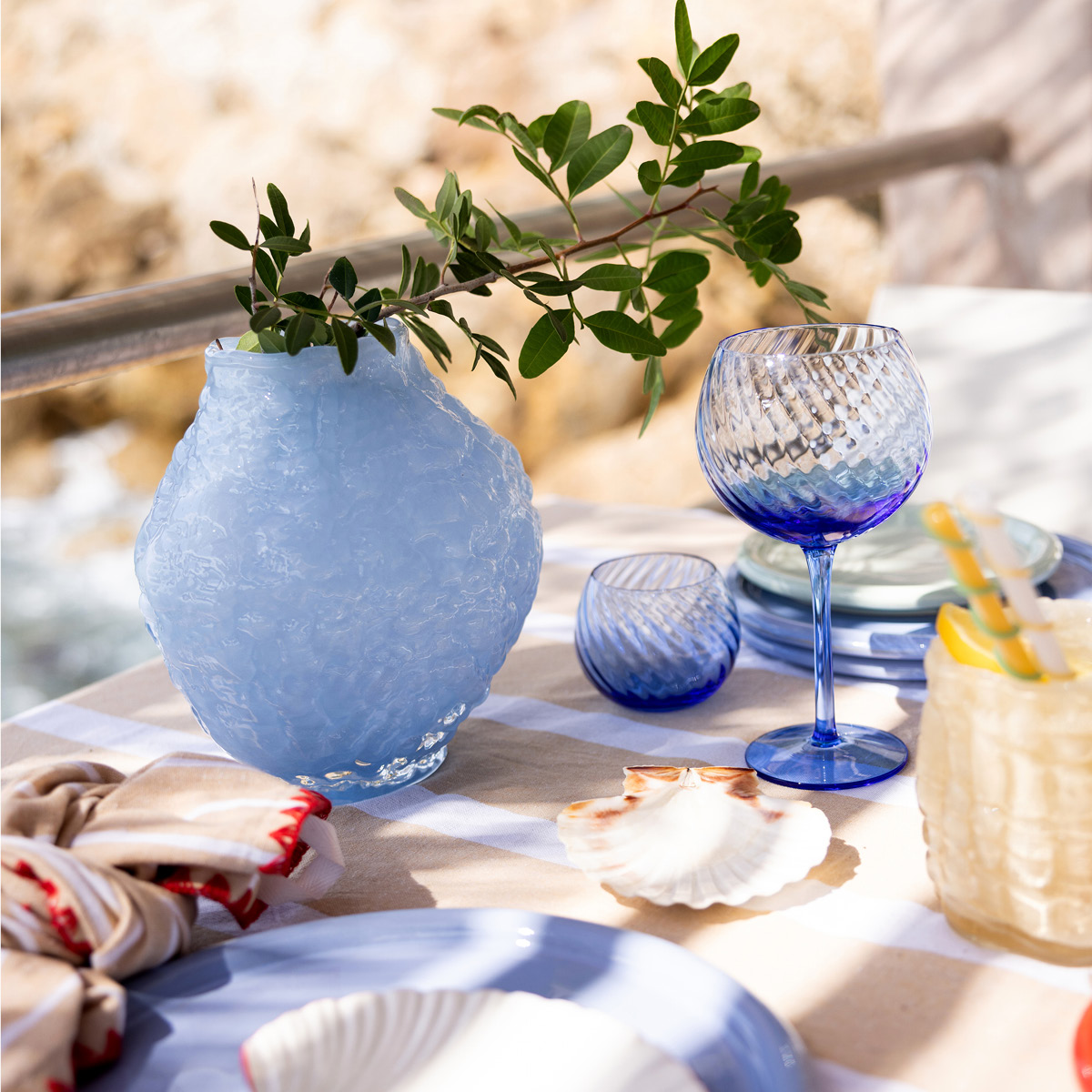 ByOn Corallo Maljakko S Vaaleansininen